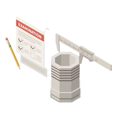 出荷前の整った検査体制